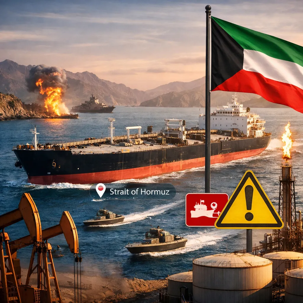 الكويت تعلن خفض إنتاج النفط بسبب اضطرابات الملاحة في مضيق هرمز